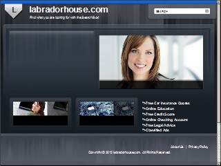 Web site www.labradorhouse.com, Labrador House