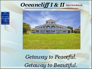 Web site www.oceancliff1and2.com, Oceancliff I & II