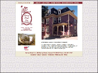 Web site www.springstreetinn.com, Spring Street Inn