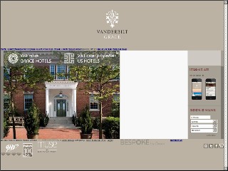 Web site www.vanderbilthall.com, Vanderbilt Hall